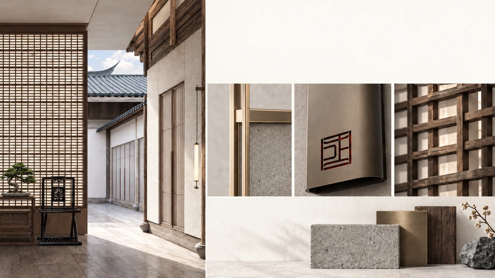 Elite Palace,概念与材料灵感