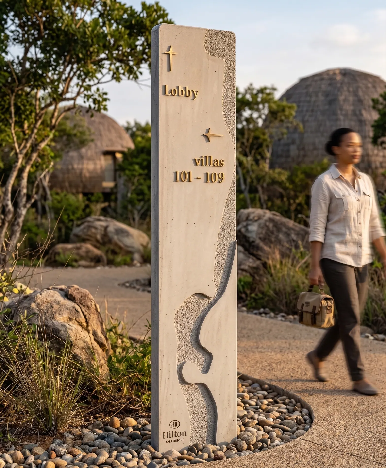 Hilton Yala Resort,标识