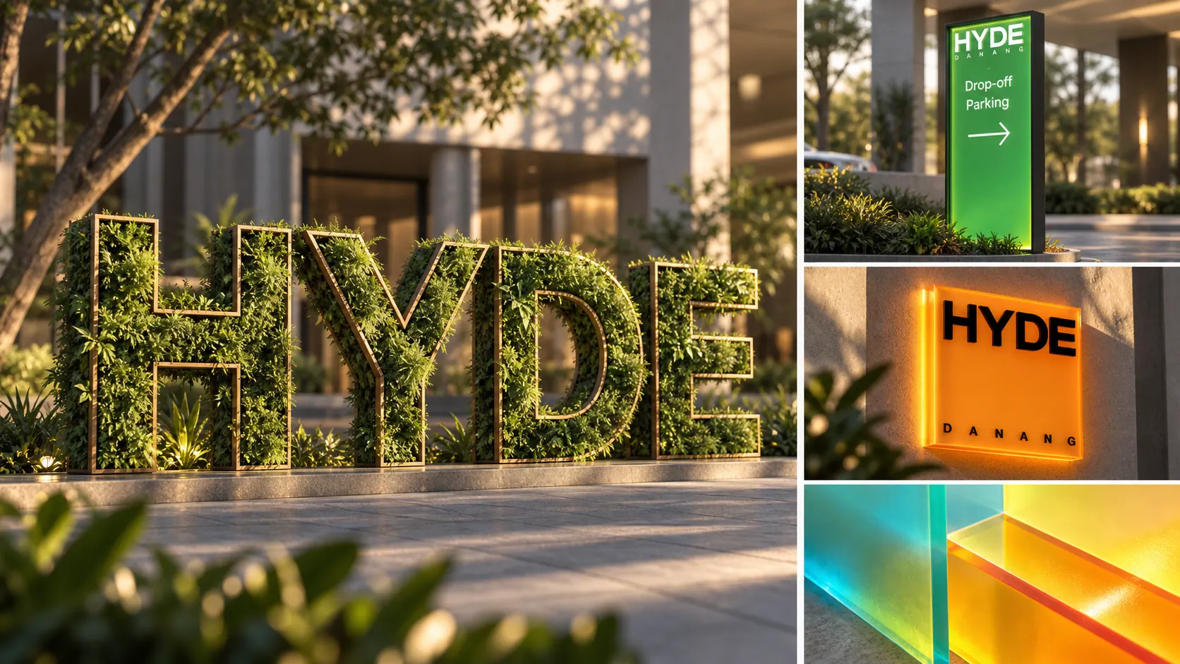 Hyde Hotel Da Nang,标识