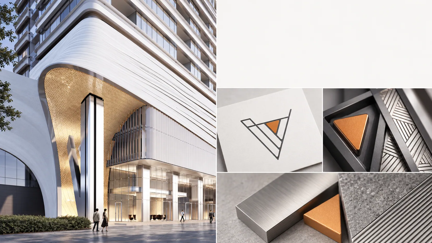 The V Apartment, ý tưởng và cảm hứng vật liệu